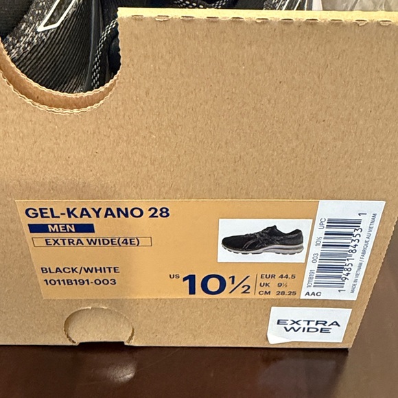 ASICS black and White Athletic Shoes - Picture 2 of 2